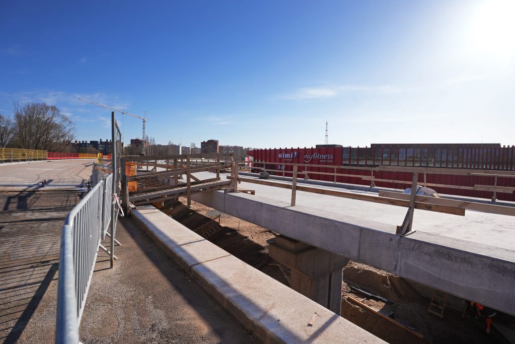 Dienvidu tilta IV kārta II posms (Jāņa Čakstes gatve) - Ceļš - būvdarbu attēli