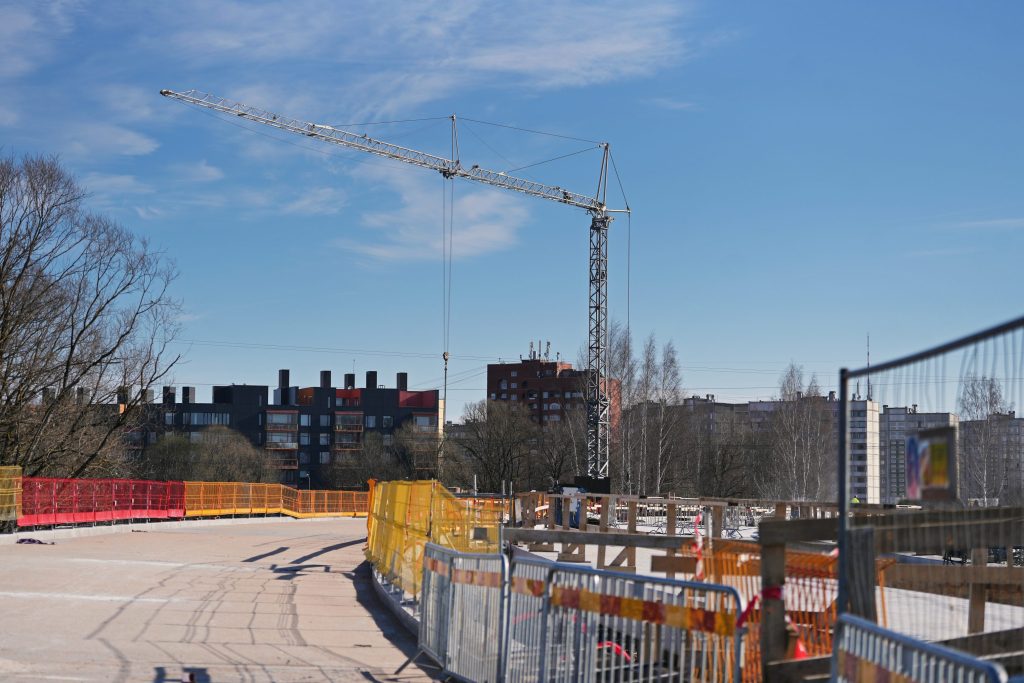 Dienvidu tilta IV kārta II posms (Jāņa Čakstes gatve) - Ceļš - būvdarbu attēli