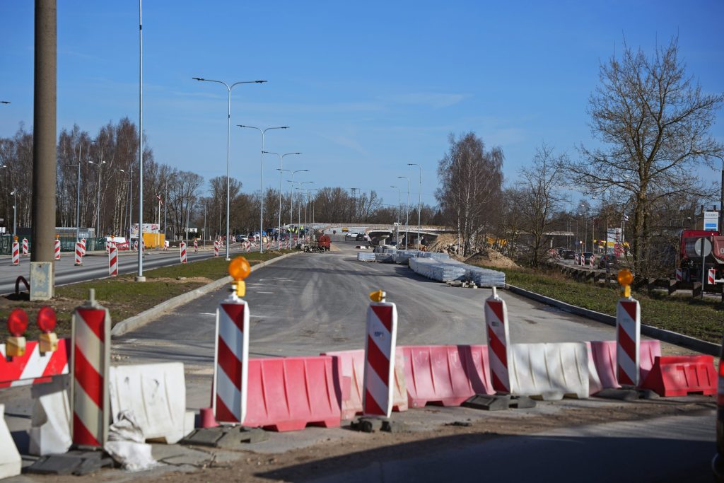 Dienvidu tilta IV kārta II posms (Jāņa Čakstes gatve) - Ceļš - būvdarbu attēli