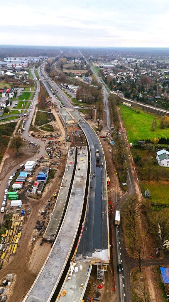 Dienvidu tilta IV kārta II posms (Jāņa Čakstes gatve) - Ceļš - būvdarbu attēli