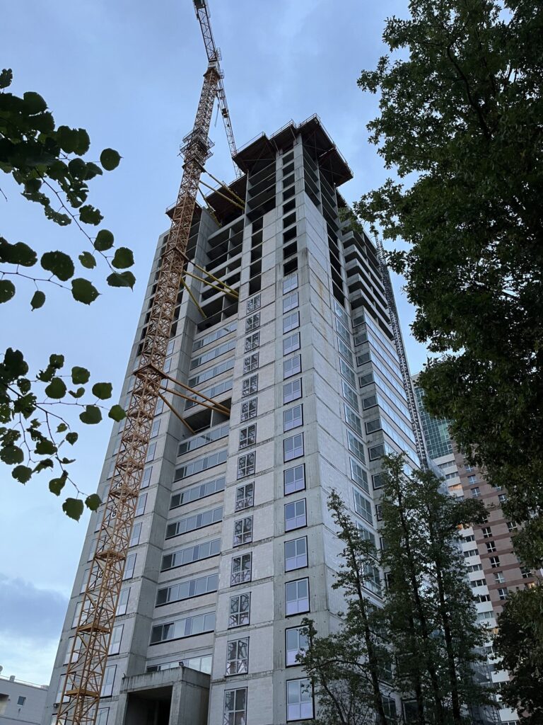 Panorama Residence - 3. kārta (Lielirbes iela 15) - Multi apartment - construction photos