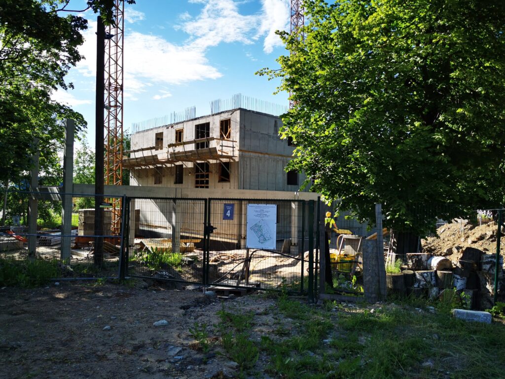 Krasta kvartāls - Grēdu iela 15 (Grēdu iela 15) - Multi apartment - construction photos