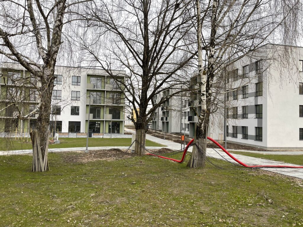 Ezerjugla (Murjāņu iela 151) - Multi apartment - construction photos