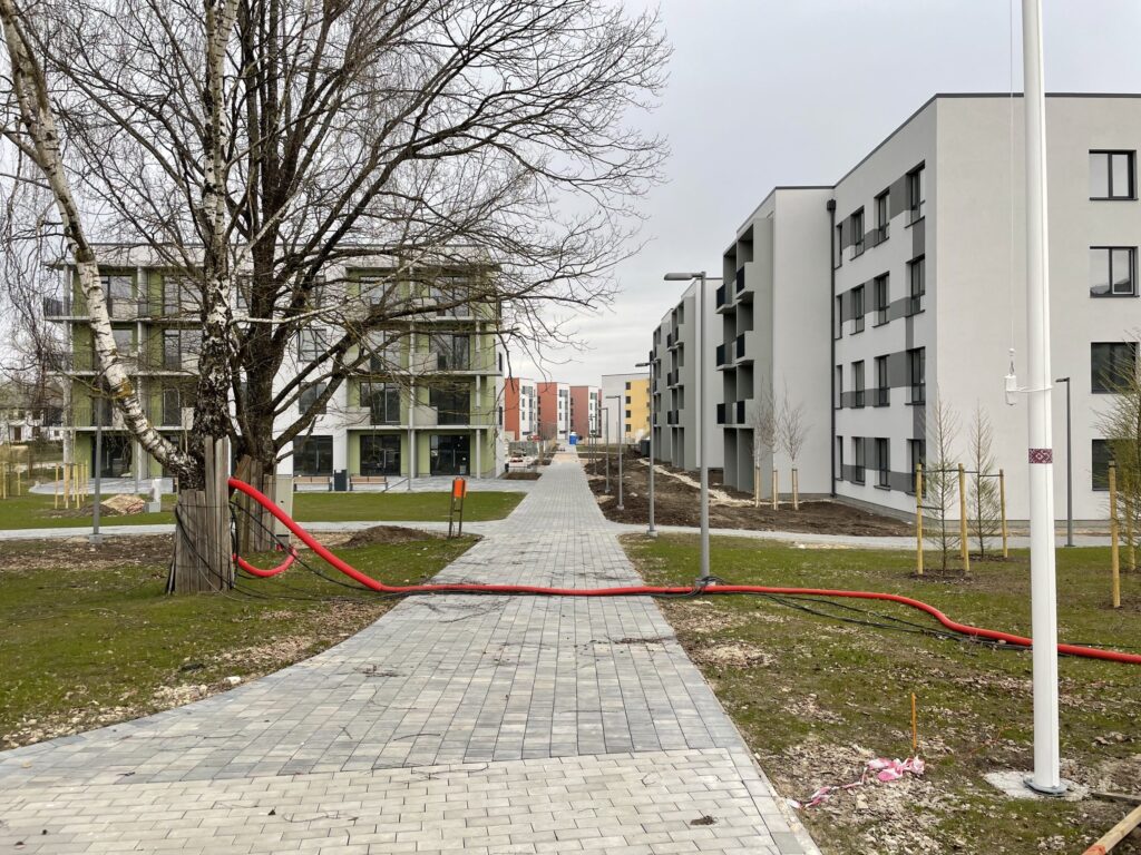 Ezerjugla (Murjāņu iela 151) - Multi apartment - construction photos