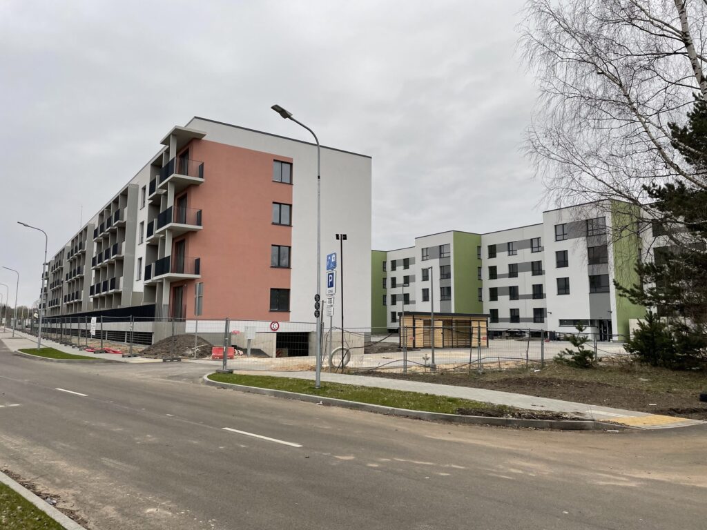 Ezerjugla (Murjāņu iela 151) - Multi apartment - construction photos