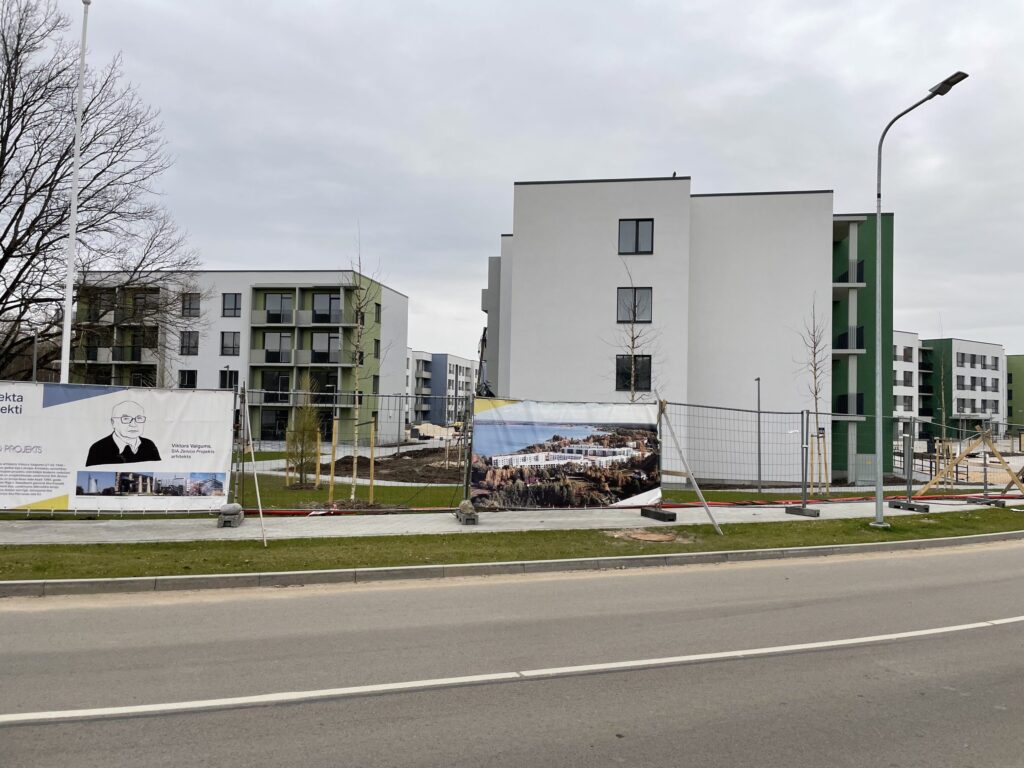 Ezerjugla (Murjāņu iela 151) - Multi apartment - construction photos