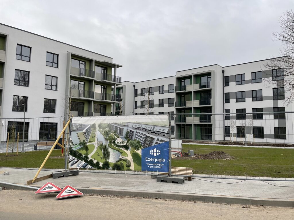 Ezerjugla (Murjāņu iela 151) - Multi apartment - construction photos