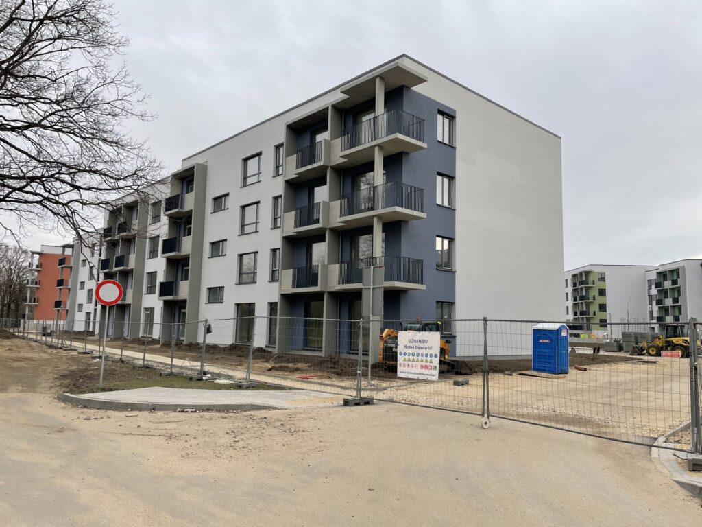 Ezerjugla (Murjāņu iela 151) - Multi apartment - construction photos