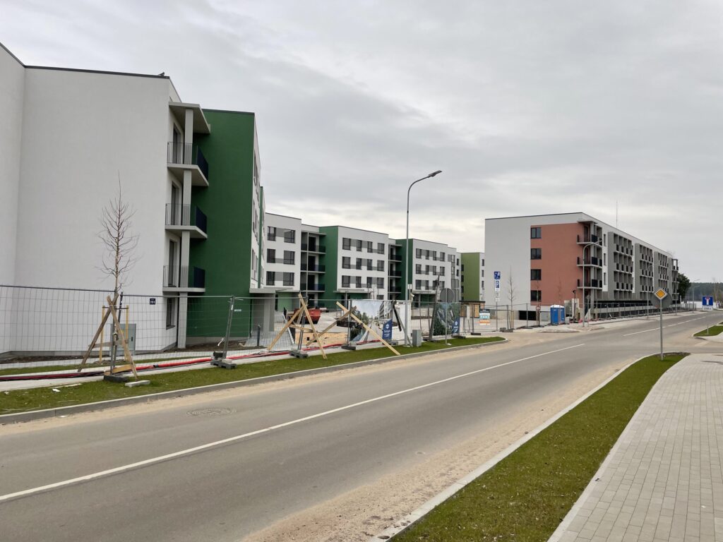 Ezerjugla (Murjāņu iela 151) - Multi apartment - construction photos