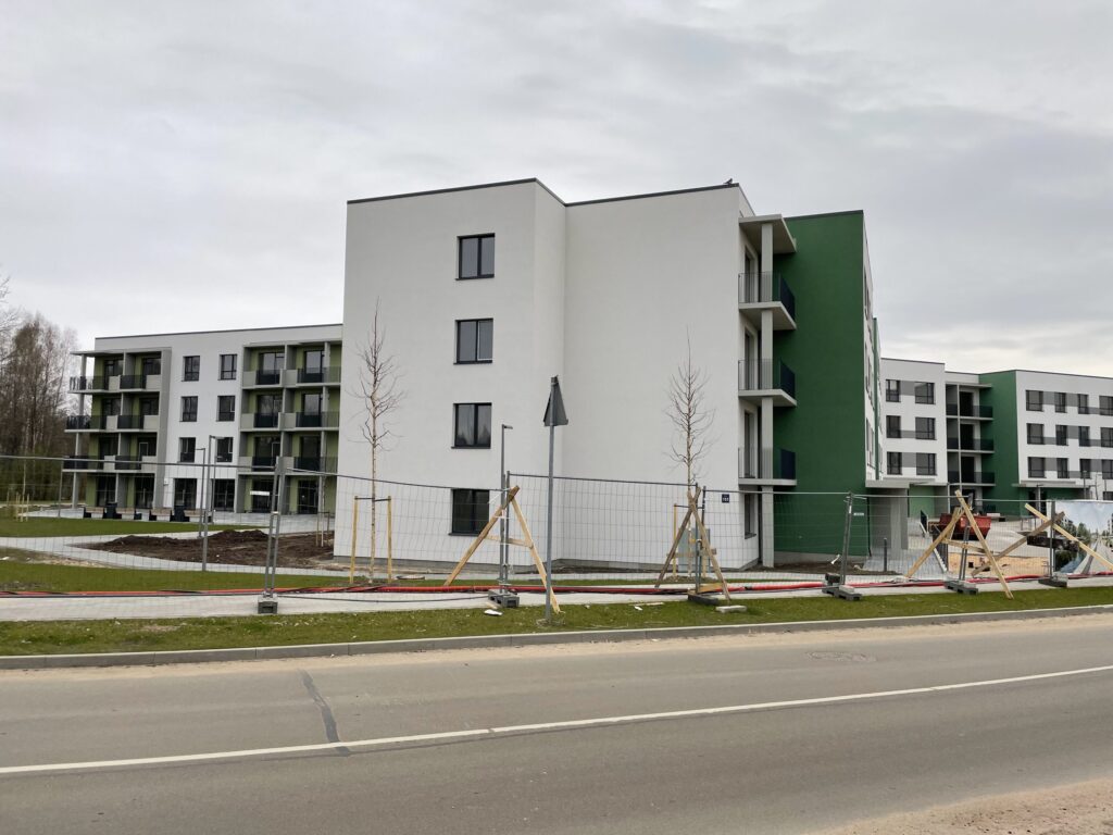 Ezerjugla (Murjāņu iela 151) - Multi apartment - construction photos