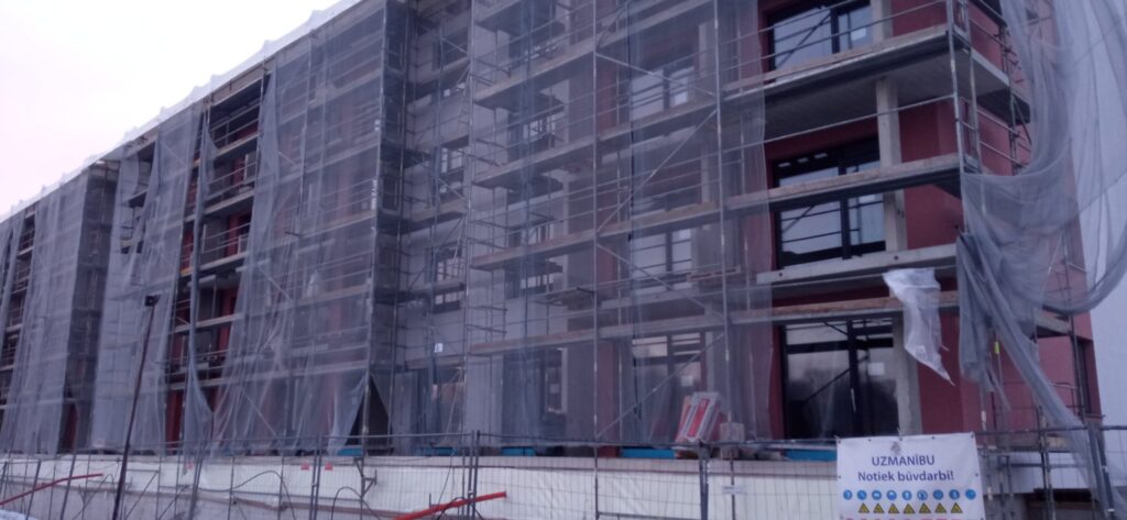 Ezerjugla (Murjāņu iela 151) - Multi apartment - construction photos