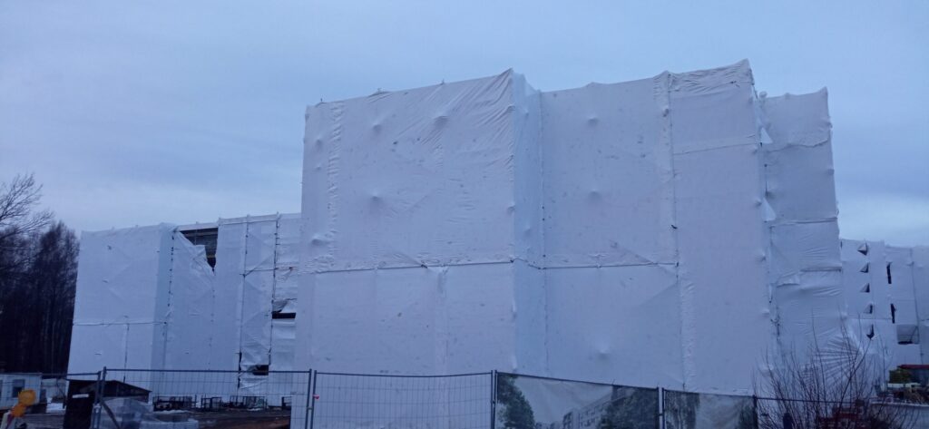 Ezerjugla (Murjāņu iela 151) - Multi apartment - construction photos