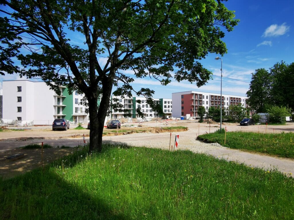 Ezerjugla (Murjāņu iela 151) - Multi apartment - construction photos