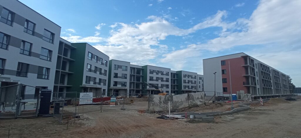 Ezerjugla (Murjāņu iela 151) - Multi apartment - construction photos