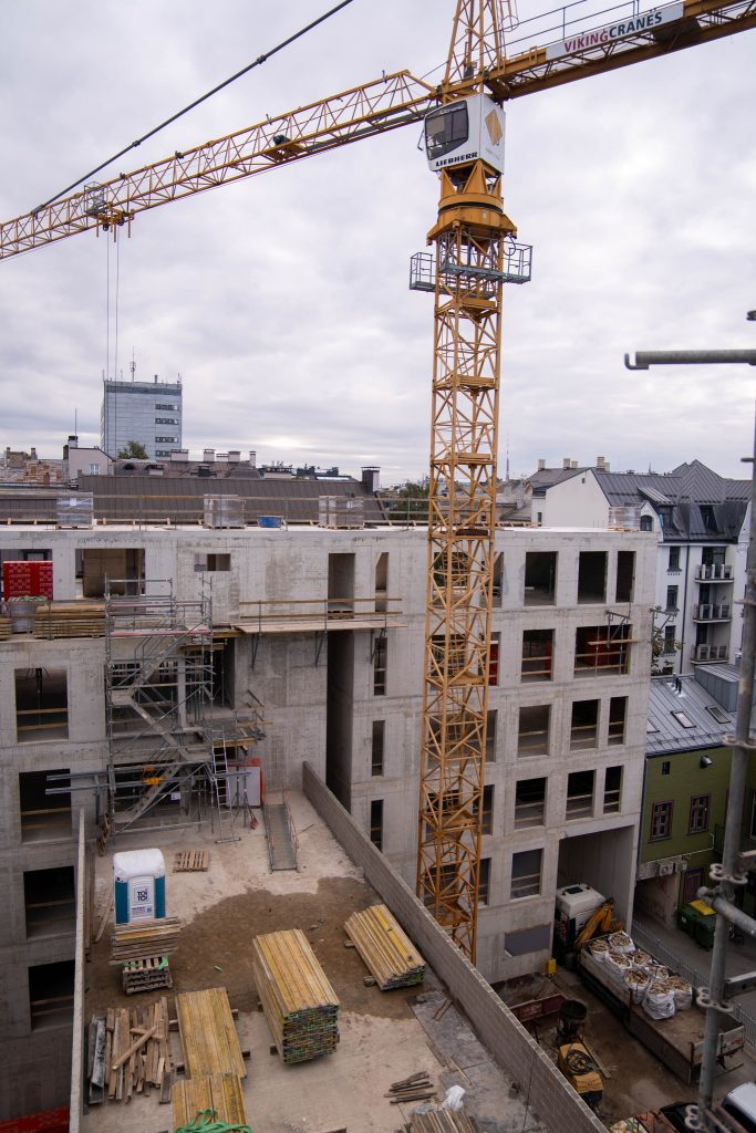 Skolas 17 (Skolas iela 17) - Multi apartment - construction photos