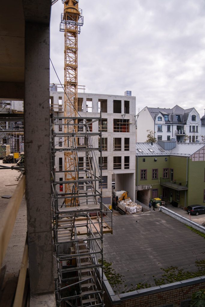 Skolas 17 (Skolas iela 17) - Multi apartment - construction photos