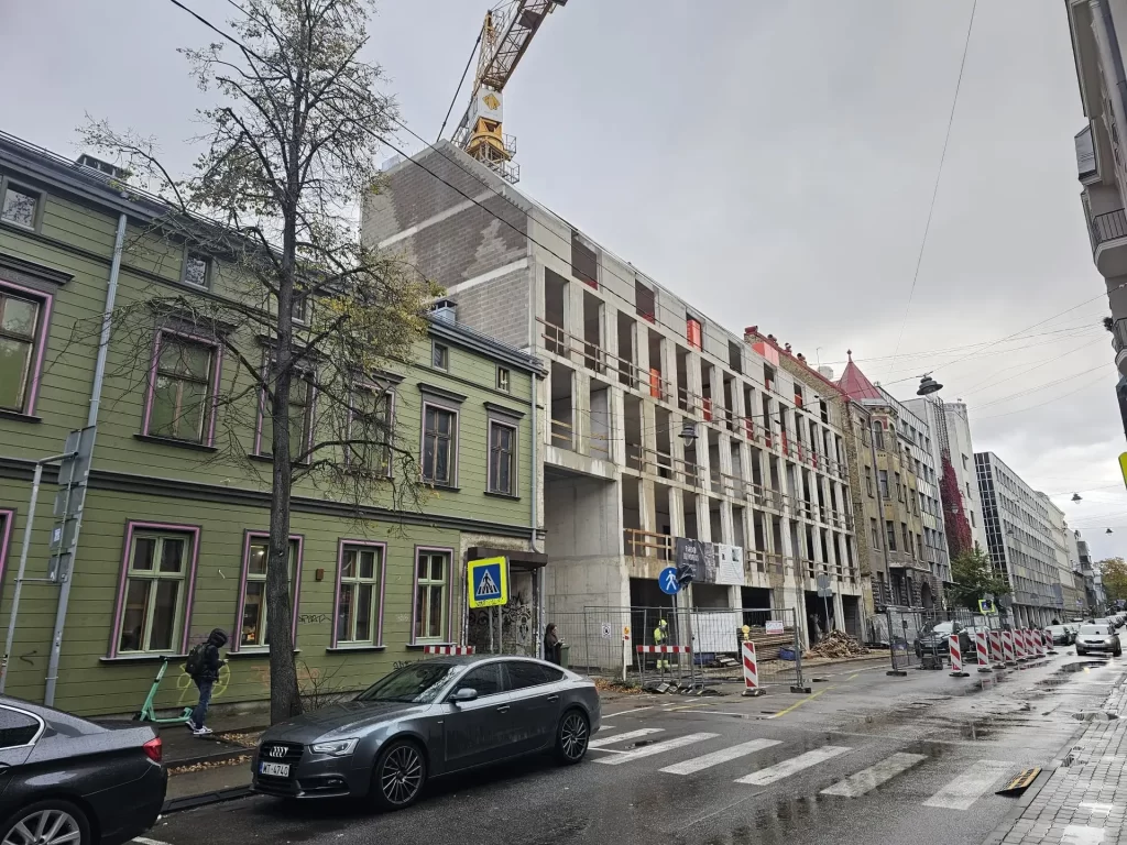 Skolas 17 (Skolas iela 17) - Multi apartment - construction photos