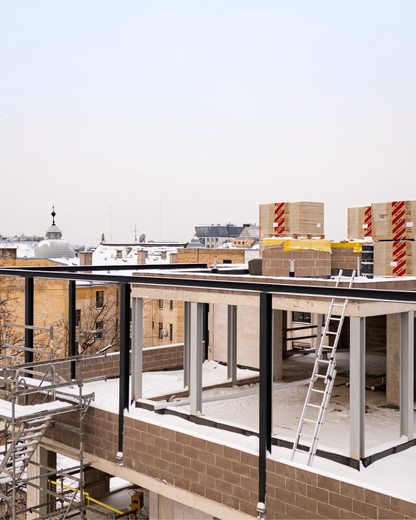 Skolas 17 (Skolas iela 17) - Multi apartment - construction photos