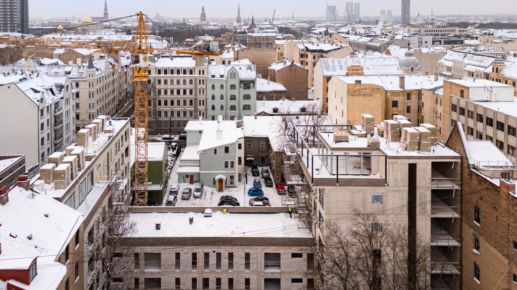 Skolas 17 (Skolas iela 17) - Multi apartment - construction photos