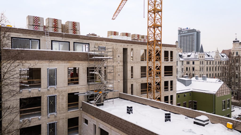 Skolas 17 (Skolas iela 17) - Multi apartment - construction photos