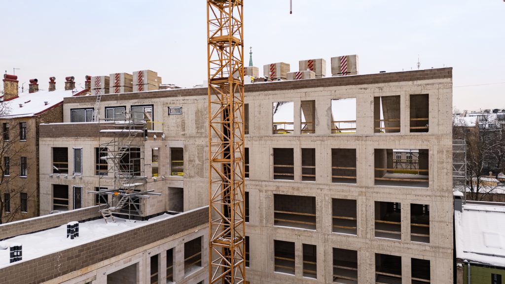 Skolas 17 (Skolas iela 17) - Multi apartment - construction photos