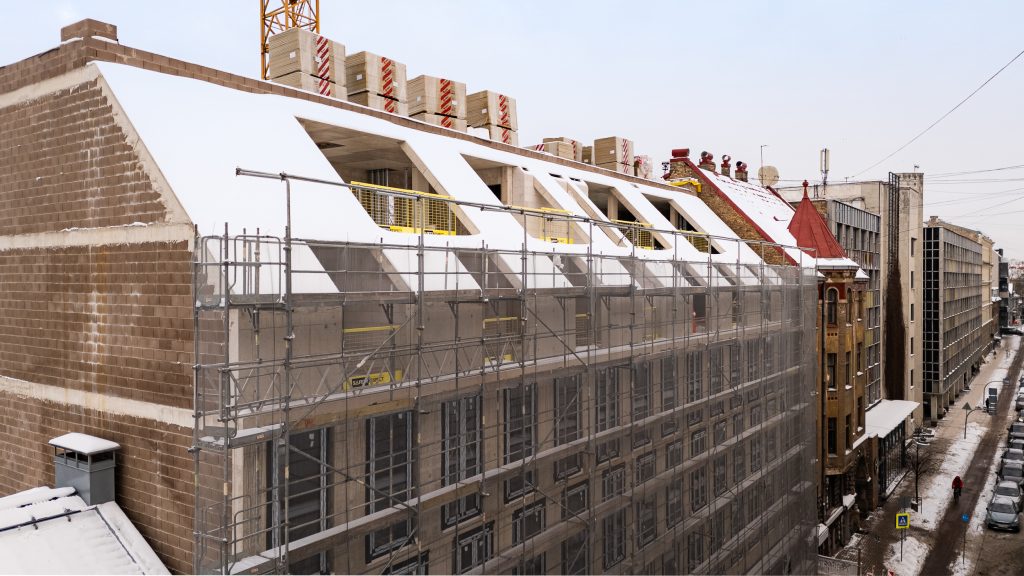 Skolas 17 (Skolas iela 17) - Multi apartment - construction photos