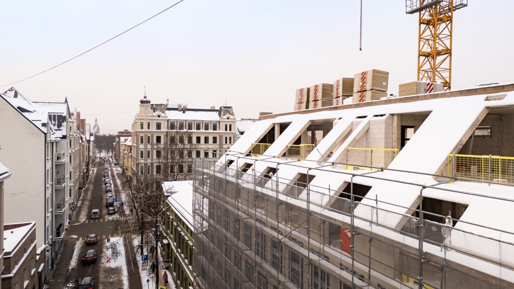 Skolas 17 (Skolas iela 17) - Multi apartment - construction photos