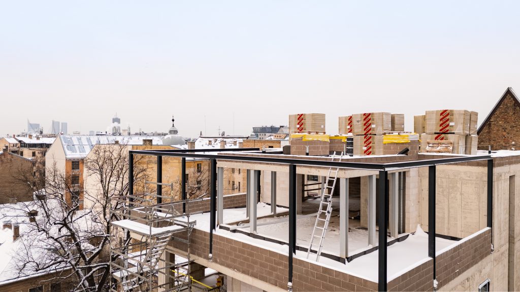 Skolas 17 (Skolas iela 17) - Multi apartment - construction photos