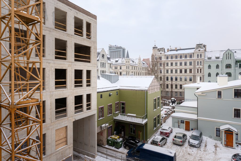 Skolas 17 (Skolas iela 17) - Multi apartment - construction photos