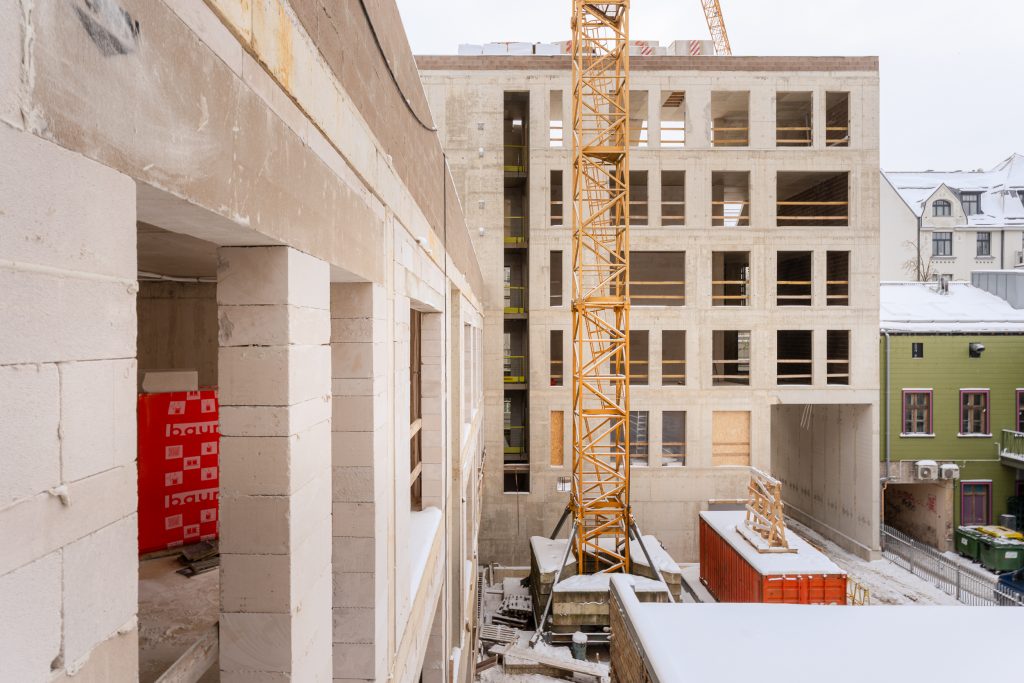 Skolas 17 (Skolas iela 17) - Multi apartment - construction photos