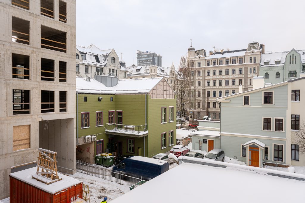 Skolas 17 (Skolas iela 17) - Multi apartment - construction photos