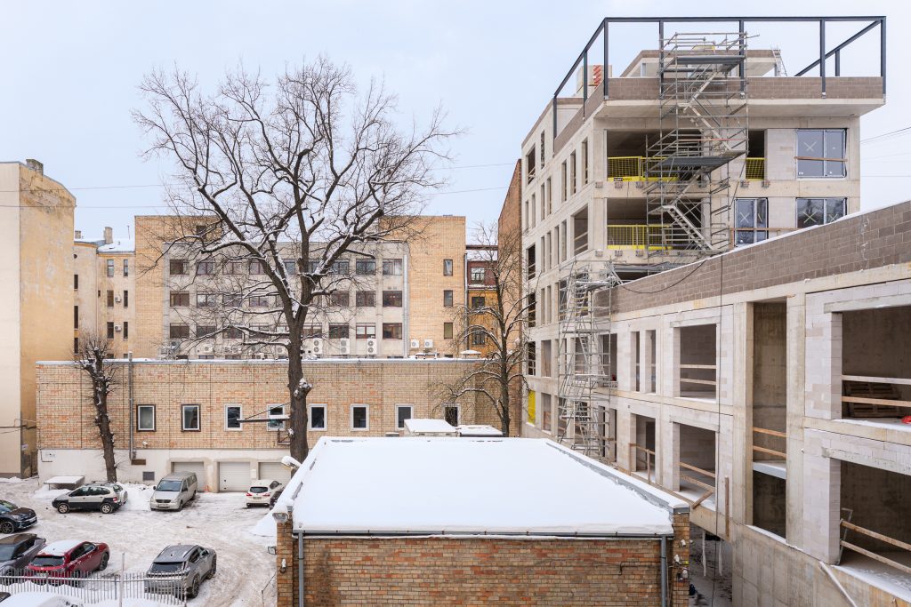 Skolas 17 (Skolas iela 17) - Multi apartment - construction photos