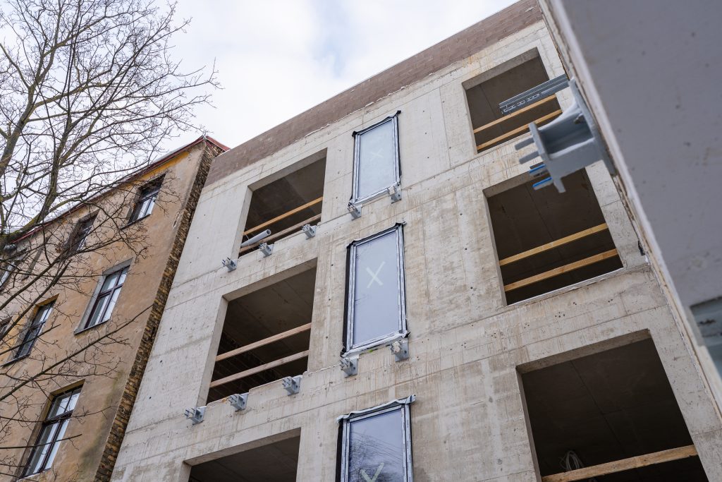 Skolas 17 (Skolas iela 17) - Multi apartment - construction photos