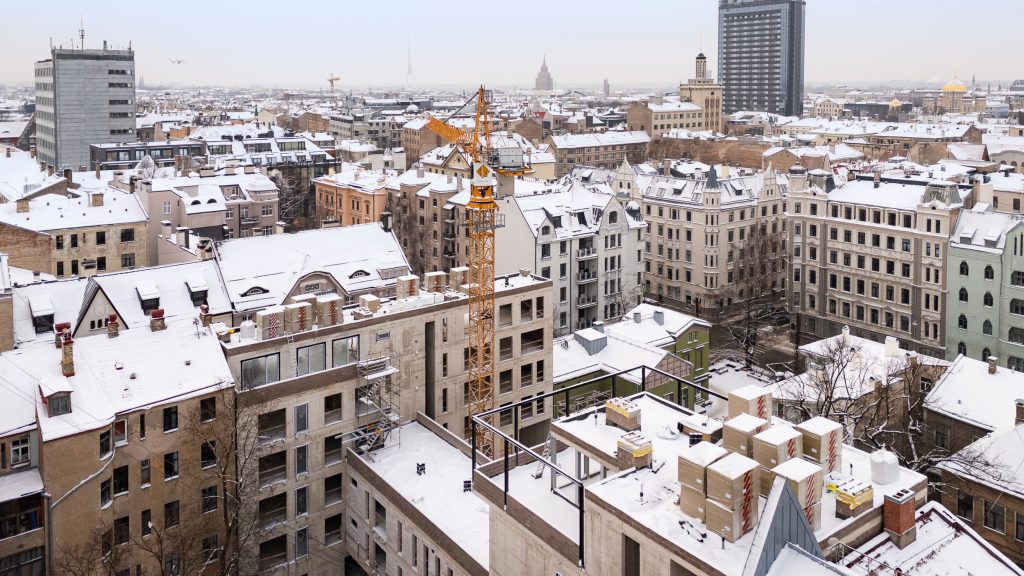 Skolas 17 (Skolas iela 17) - Multi apartment - construction photos