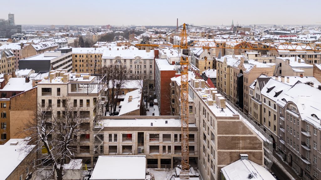 Skolas 17 (Skolas iela 17) - Multi apartment - construction photos