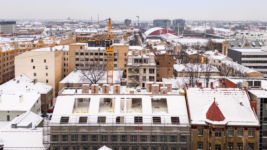 Skolas 17 (Skolas iela 17) - Multi apartment - construction photos