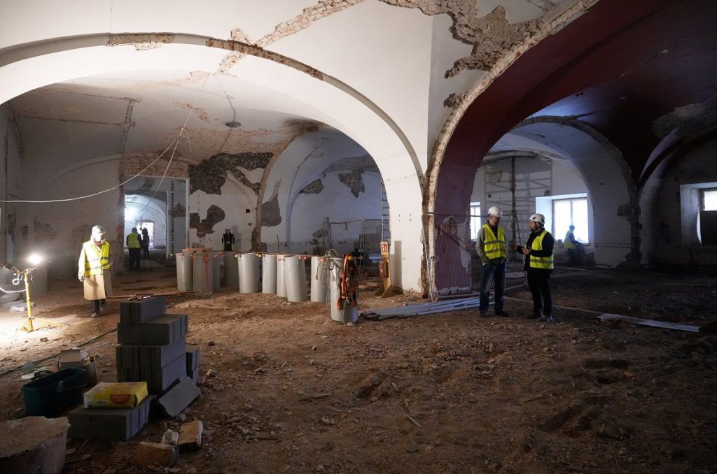 Latvijas Nacionālā mākslas muzeja izstāžu zāles “Arsenāls” atjaunošana (Torņa iela 1) - Muziejus - statybų nuotraukos