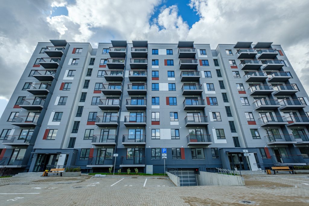 Green City 1 (Upeņu iela 19) - Multi apartment - construction photos