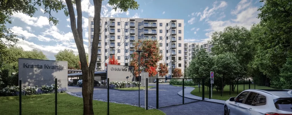 Krasta kvartāls - Grēdu iela 15 (Grēdu iela 15) - Multi apartment - visualization