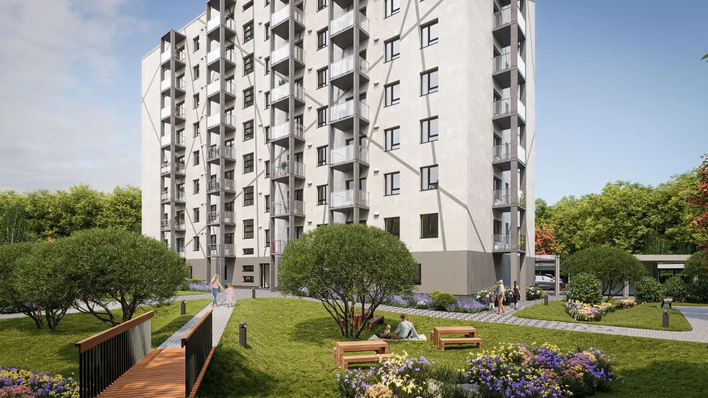 Krasta kvartāls - Grēdu iela 15 (Grēdu iela 15) - Multi apartment - visualization