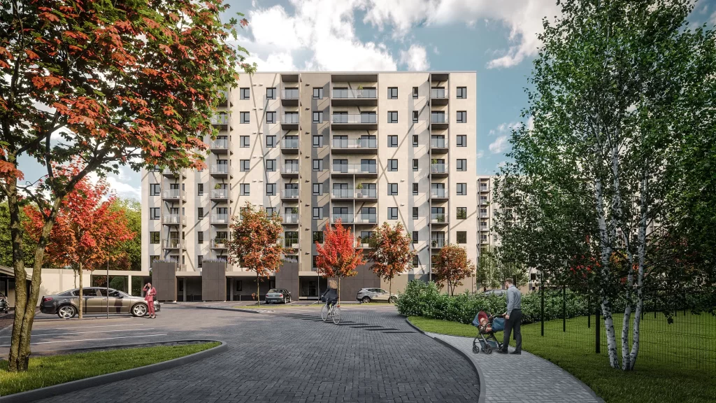 Krasta kvartāls - Grēdu iela 15 (Grēdu iela 15) - Multi apartment - visualization