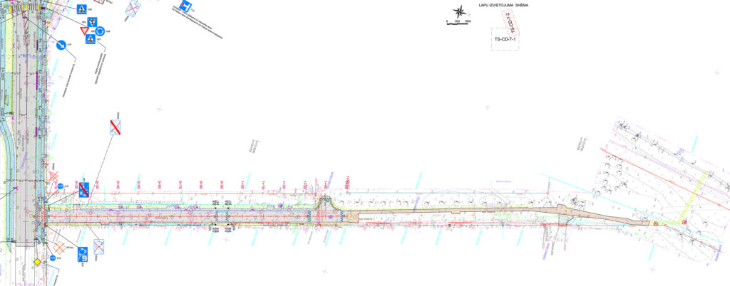 Hipokrāta un Malienas ielas krustojuma pārbūve (Hipokrāta iela, Malienas iela) - Road - visualization