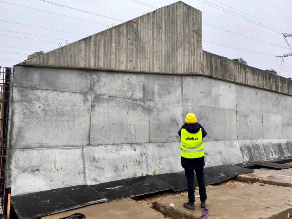Dienvidu tilta IV kārta I posms (Jāņa Čakstes gatve) - Jalgrattatee, Kõnnitee, Tee - ehituse fotod