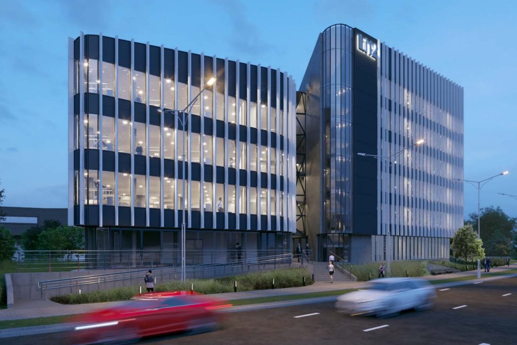 Linkmenų 12 (Linkmenų g. 12, Linkmenų g. 14) - Büroohoone - visuaalne