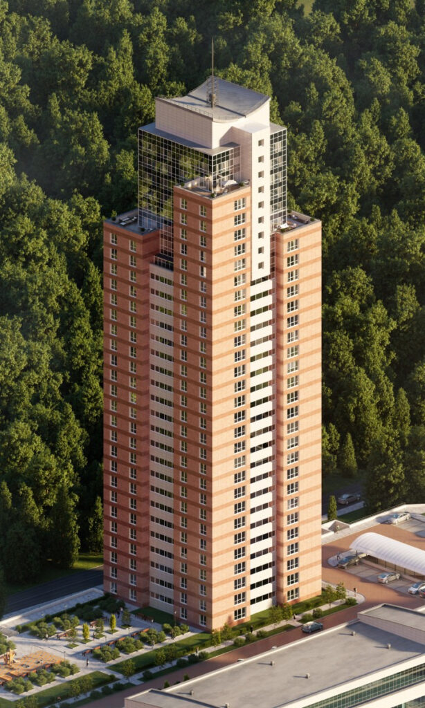 Panorama Residence - 3. kārta (Lielirbes iela 15) - Multi apartment - visualization