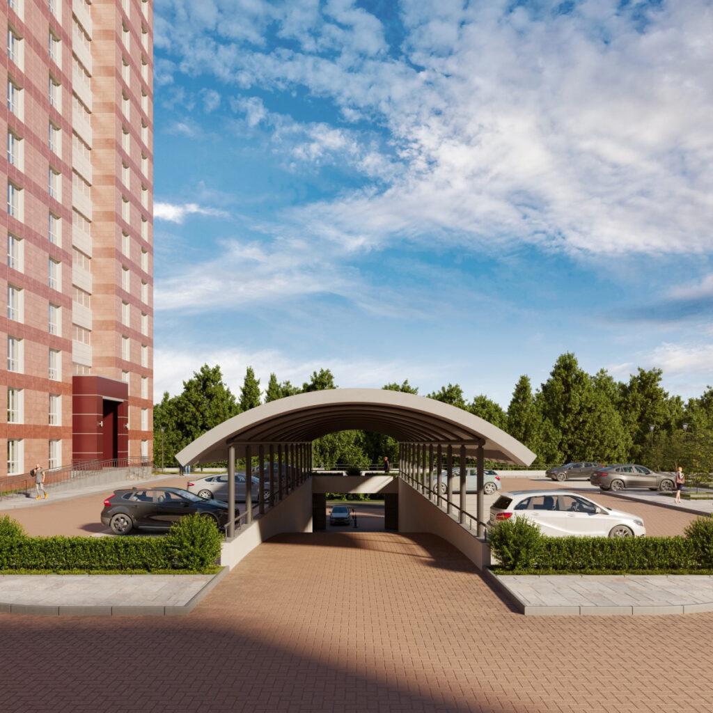 Panorama Residence - 3. kārta (Lielirbes iela 15) - Multi apartment - visualization