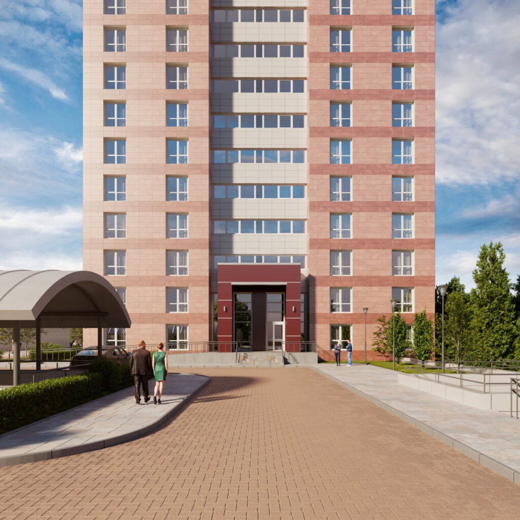 Panorama Residence - 3. kārta (Lielirbes iela 15) - Multi apartment - visualization