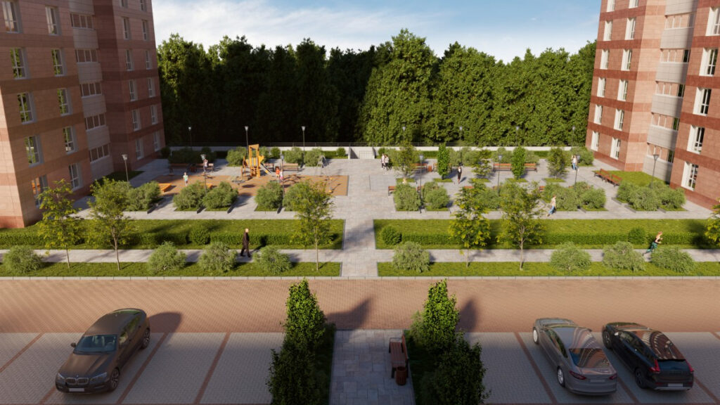 Panorama Residence - 3. kārta (Lielirbes iela 15) - Multi apartment - visualization