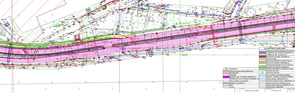 T. Narbuto g. rekonstrukcija (T. Narbuto g.) - Street - visualization