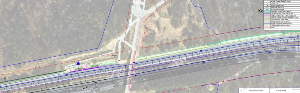 T. Narbuto g. rekonstrukcija (T. Narbuto g.) - Street - visualization